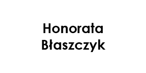 lek. Honorata Błaszczyk