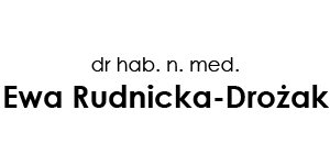 dr hab. n. med. Ewa Rudnicka-Drożak