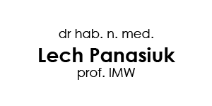 dr hab. n. med. Lech Panasiuk, prof. IMW